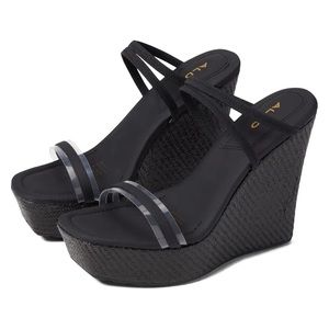 ALDO Black Wedges